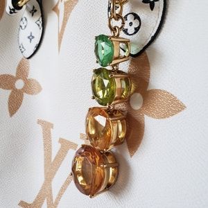Juicy Couture Gemstone keychain bagcharm RARE !!!